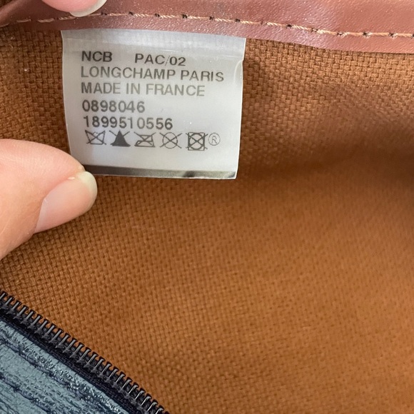 Longchamp Navy Blue Shoulder Bag - Picture 11 of 16